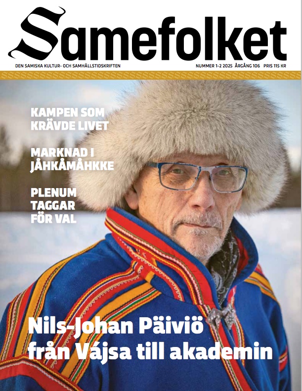 Omslag Samefolket nummer 1-2 2025
