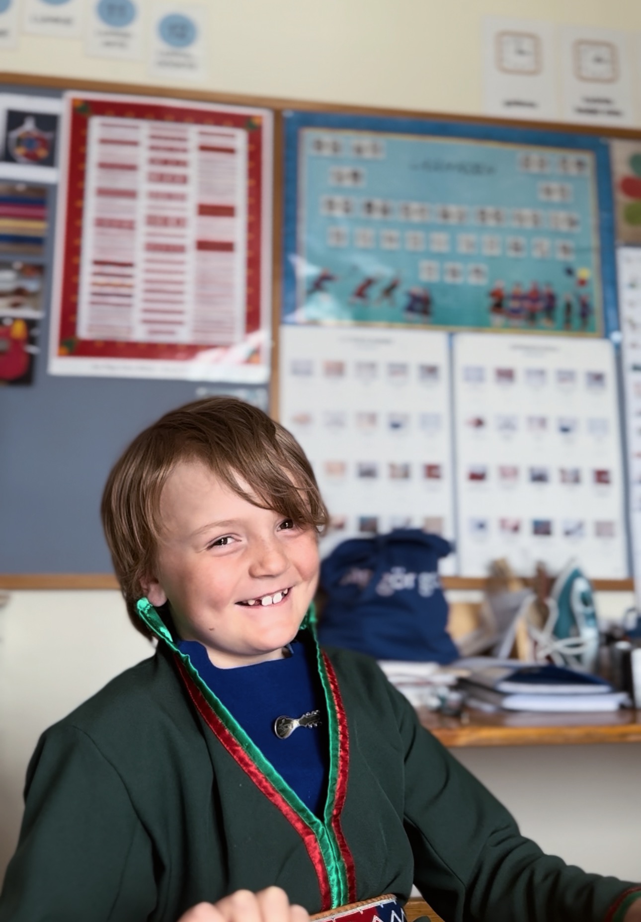 Erik Stångberg Niia är en av de elever som inte kommer att kunna fortsätta på Sameskolan i Dearna, när skolan pausas till hösten. 